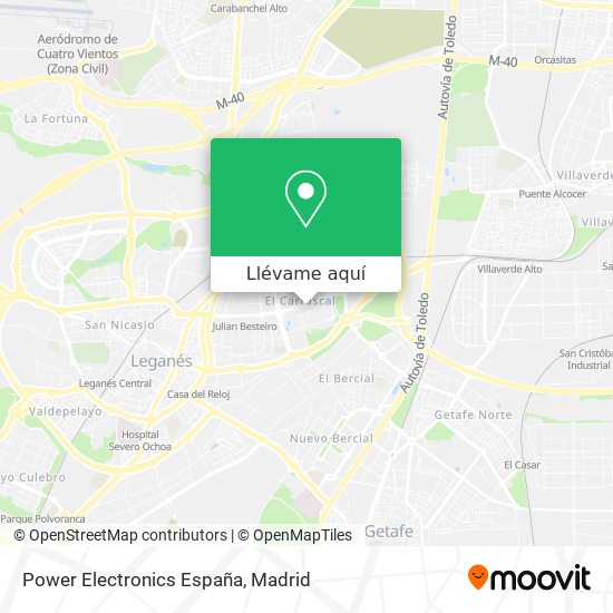 Mapa Power Electronics España