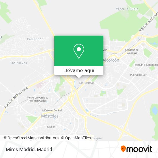 Mapa Mires Madrid