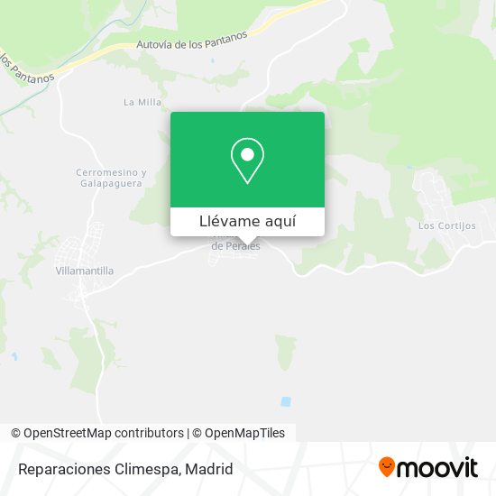 Mapa Reparaciones Climespa