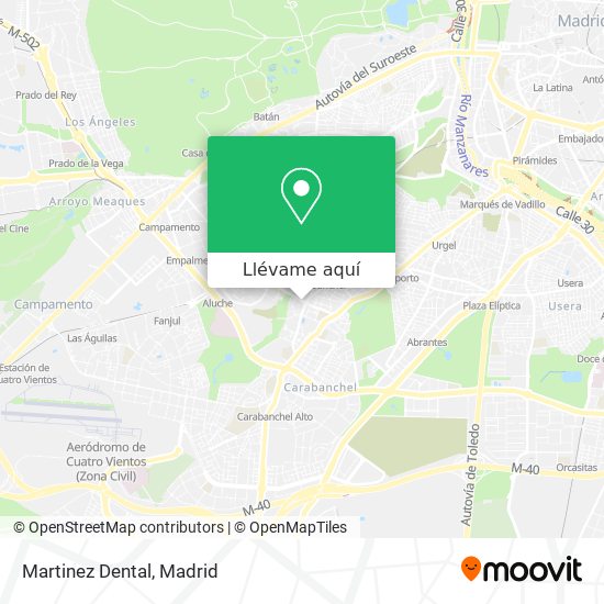 Mapa Martinez Dental