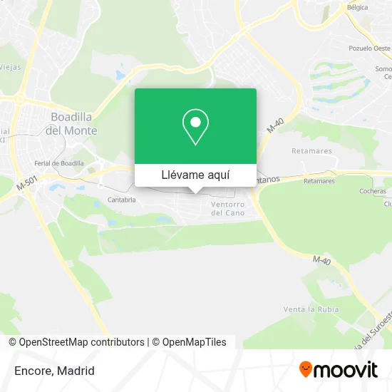 Mapa Encore