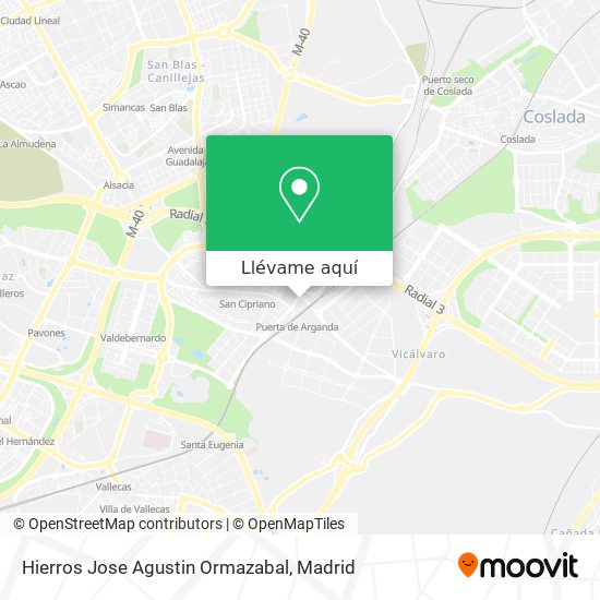 Mapa Hierros Jose Agustin Ormazabal