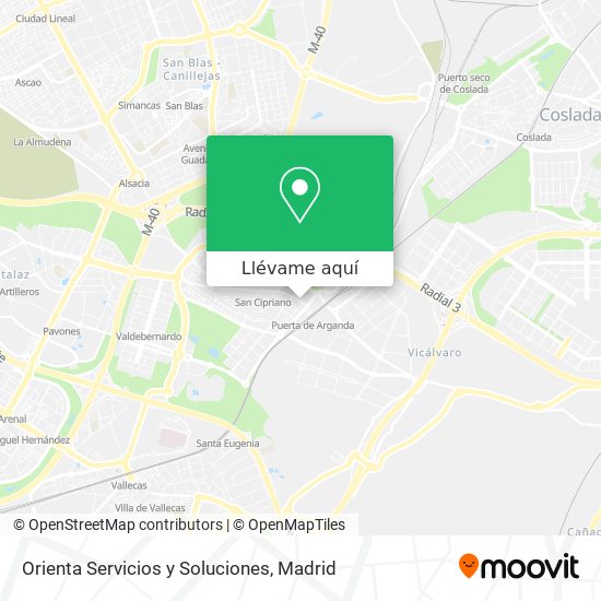 Mapa Orienta Servicios y Soluciones