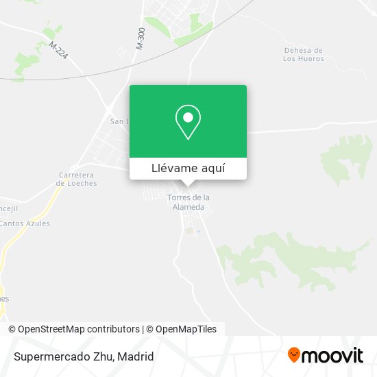 Mapa Supermercado Zhu