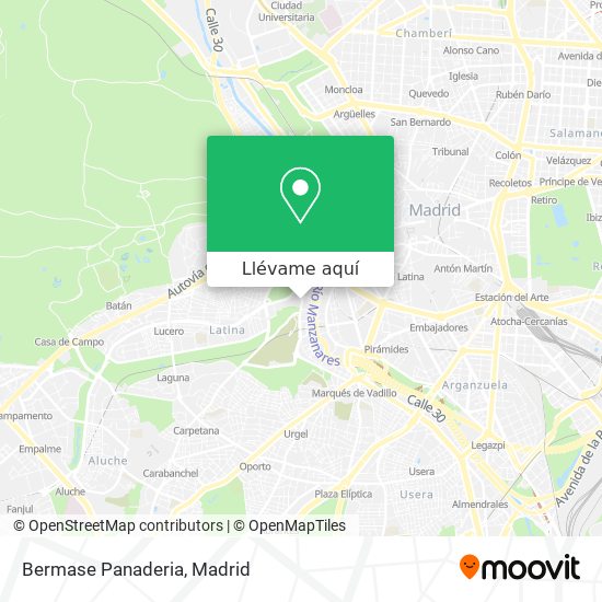 Mapa Bermase Panaderia