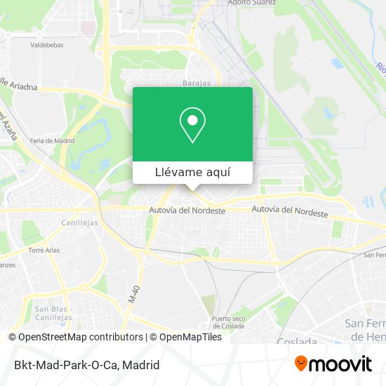 Mapa Bkt-Mad-Park-O-Ca