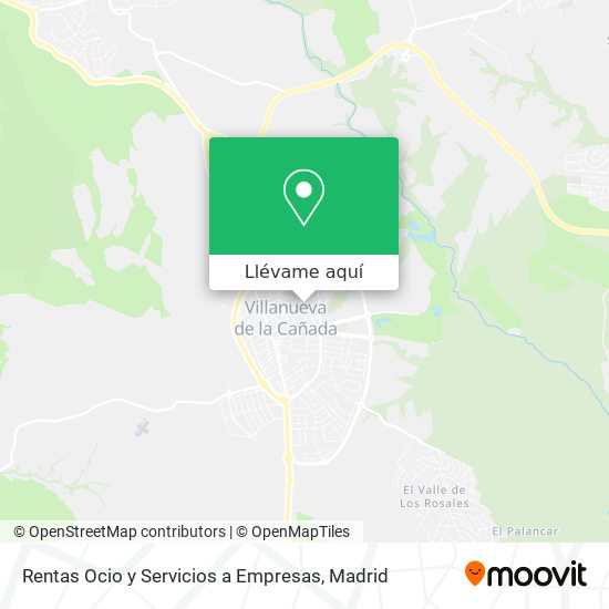 Mapa Rentas Ocio y Servicios a Empresas