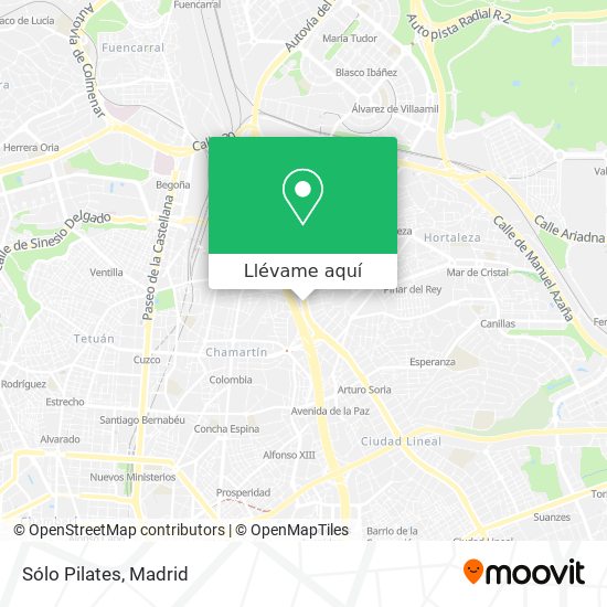 Mapa Sólo Pilates