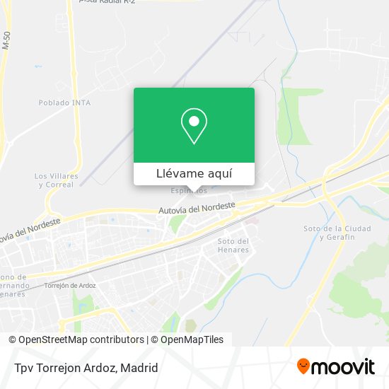 Mapa Tpv Torrejon Ardoz
