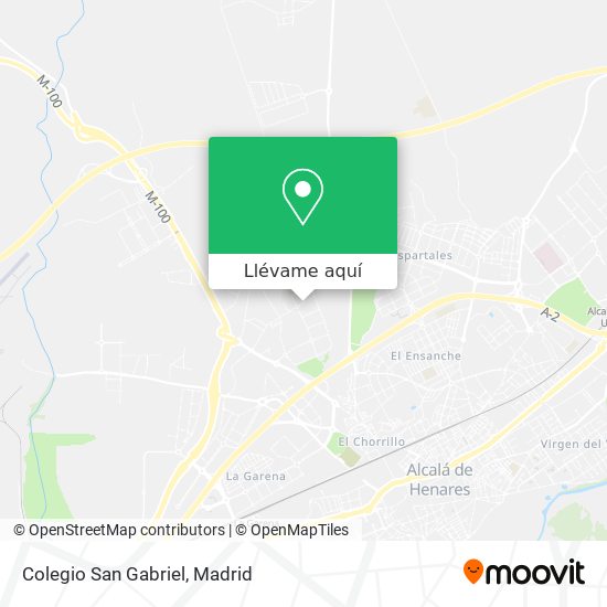 Mapa Colegio San Gabriel