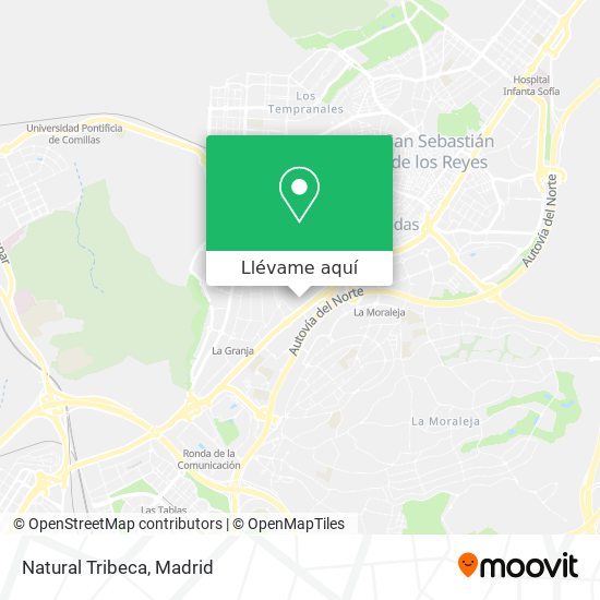 Mapa Natural Tribeca