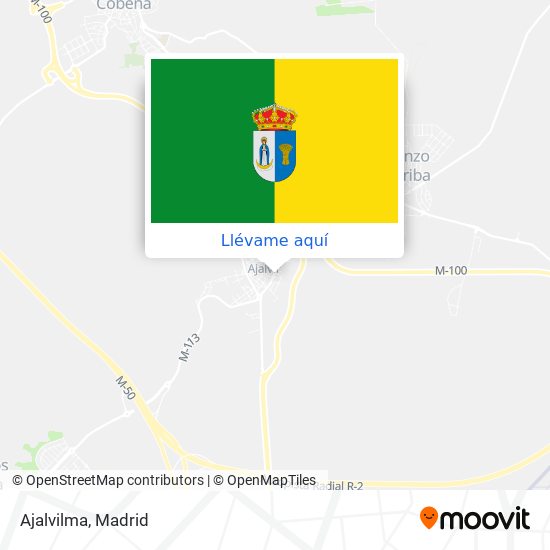 Mapa Ajalvilma