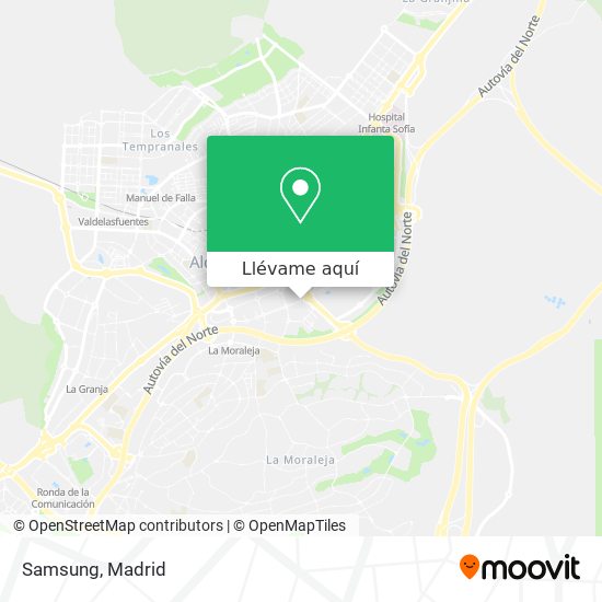 Mapa Samsung