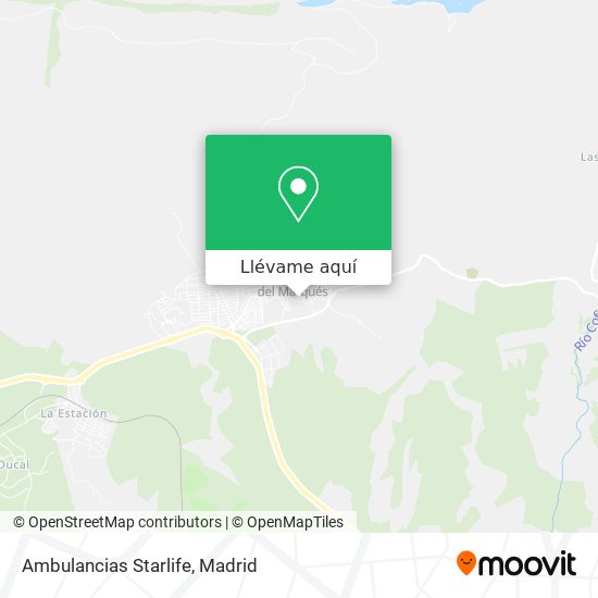 Mapa Ambulancias Starlife