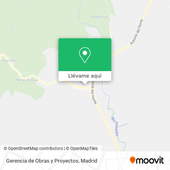 Mapa Gerencia de Obras y Proyectos