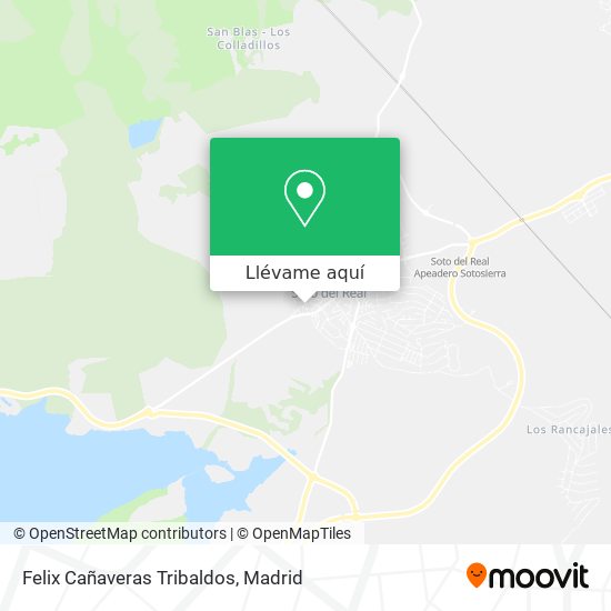 Mapa Felix Cañaveras Tribaldos