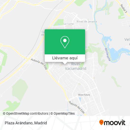Mapa Plaza Arándano
