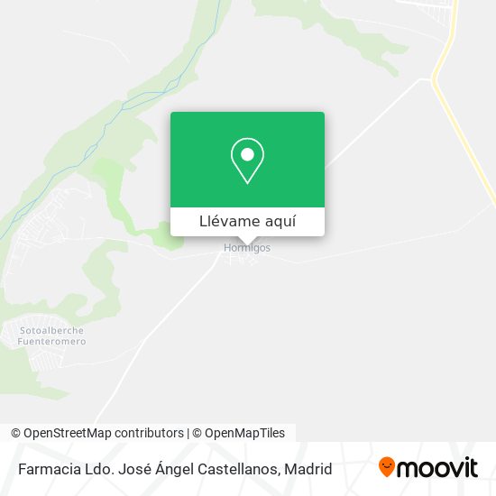 Mapa Farmacia Ldo. José Ángel Castellanos