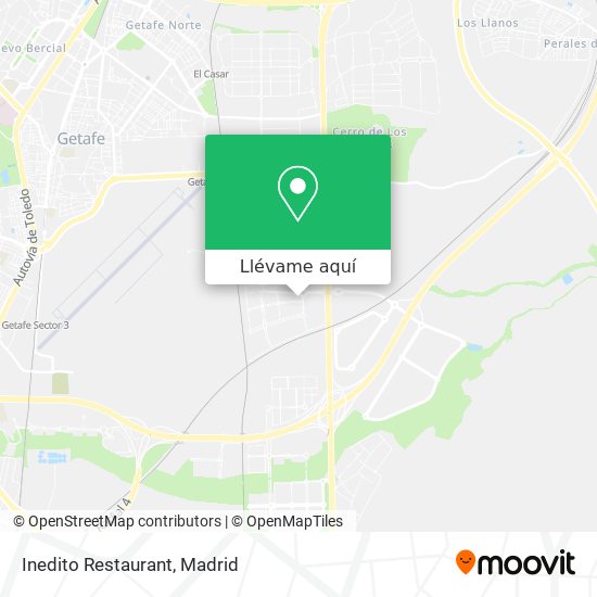 Mapa Inedito Restaurant