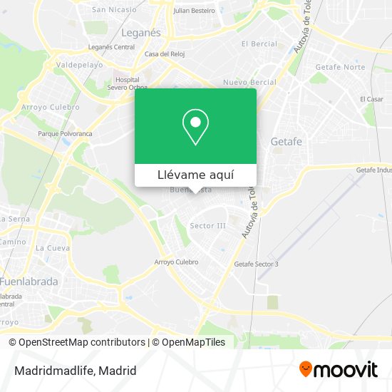 Mapa Madridmadlife