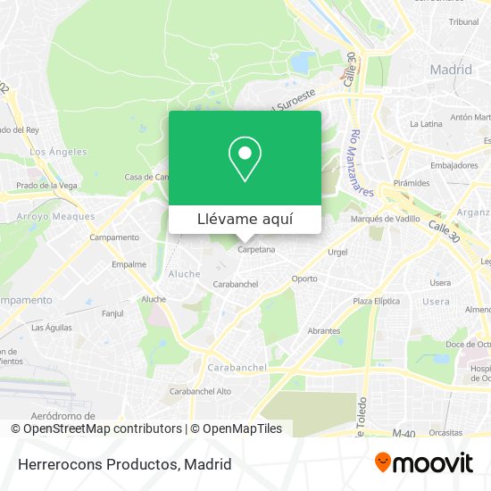 Mapa Herrerocons Productos