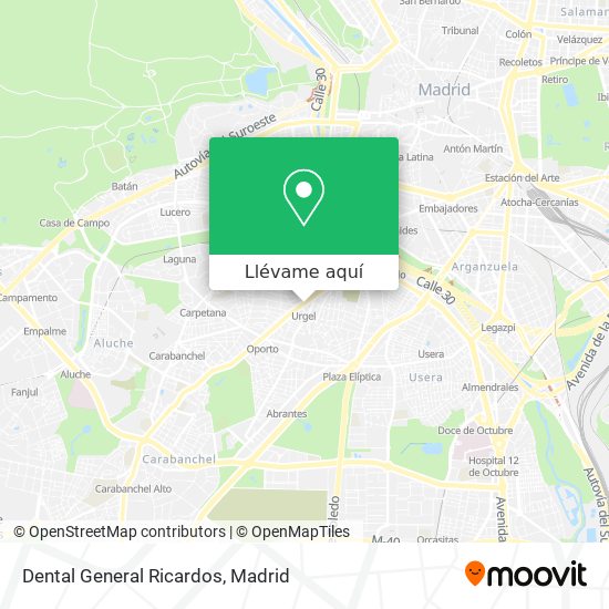 Mapa Dental General Ricardos