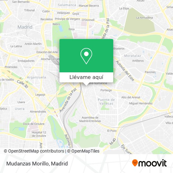 Mapa Mudanzas Morillo