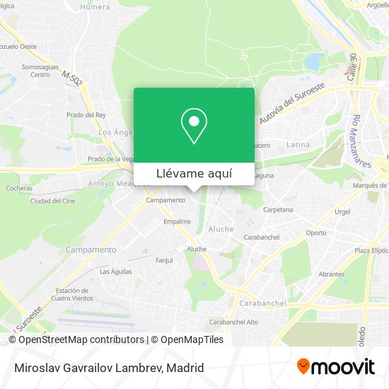 Mapa Miroslav Gavrailov Lambrev