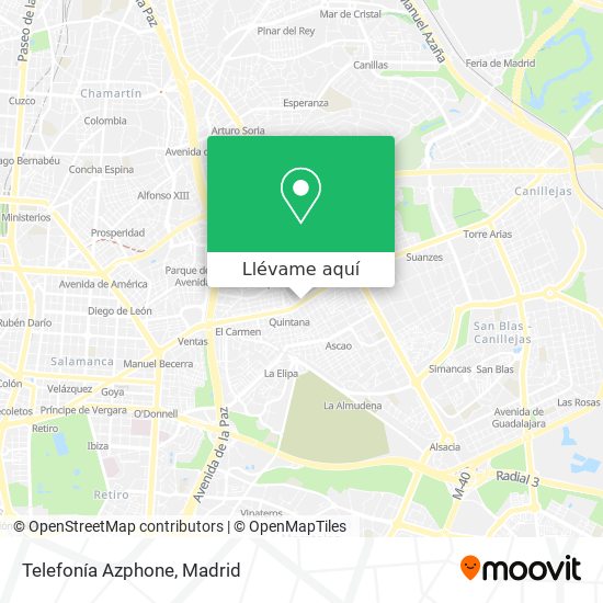 Mapa Telefonía Azphone