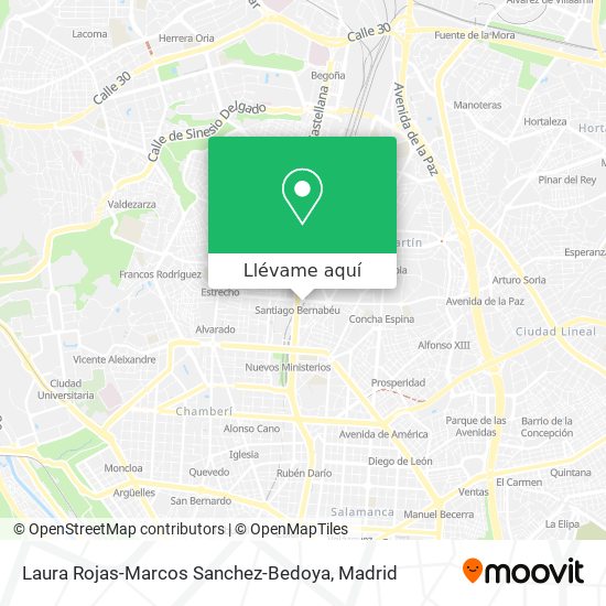 Mapa Laura Rojas-Marcos Sanchez-Bedoya