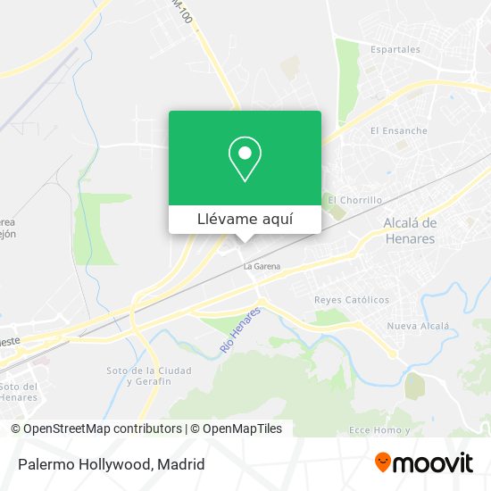 Mapa Palermo Hollywood