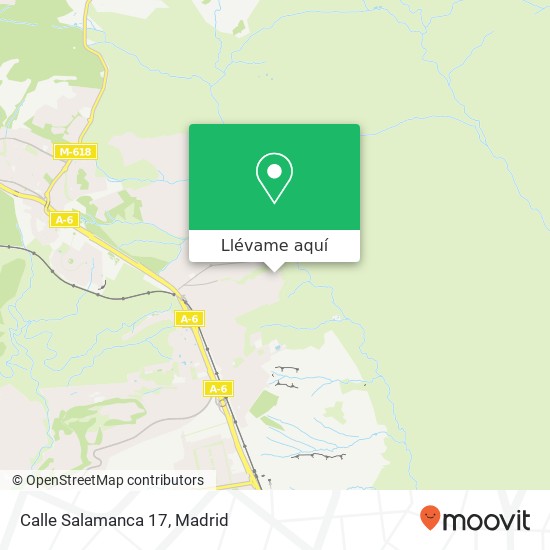 Mapa Calle Salamanca 17