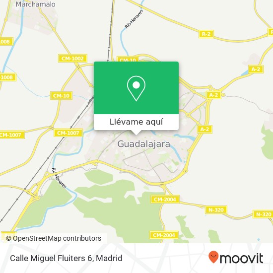 Mapa Calle Miguel Fluiters 6