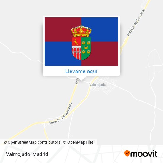 Mapa Valmojado