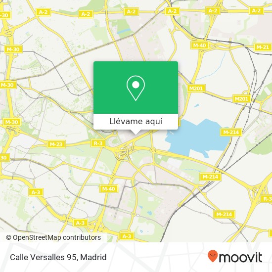 Mapa Calle Versalles 95