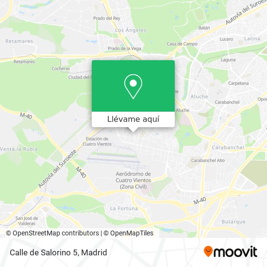 Mapa Calle de Salorino 5