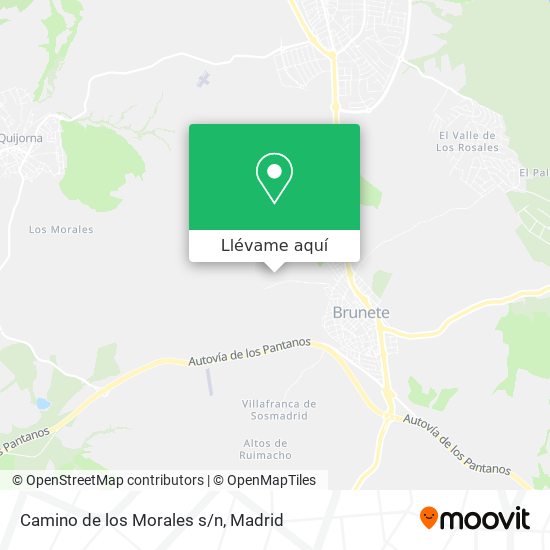 Mapa Camino de los Morales s/n