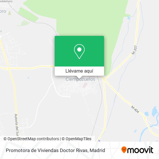 Mapa Promotora de Viviendas Doctor Rivas