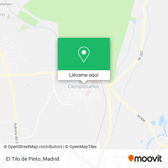 Mapa El Tilo de Pinto