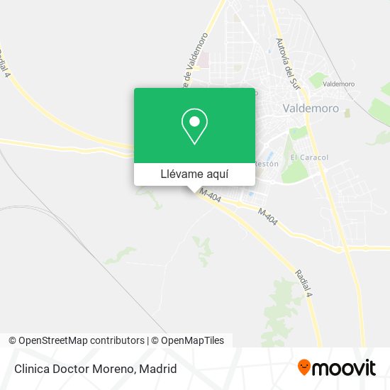 Mapa Clinica Doctor Moreno