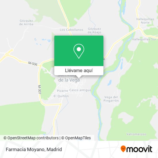 Mapa Farmacia Moyano
