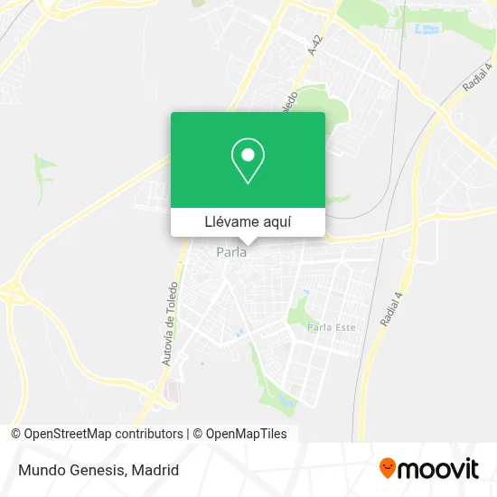 Mapa Mundo Genesis