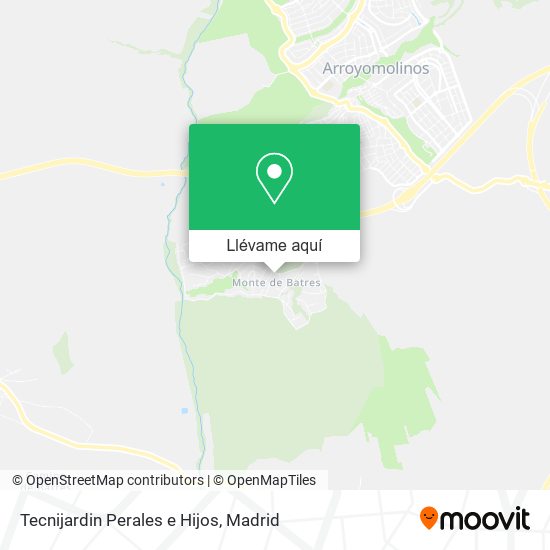 Mapa Tecnijardin Perales e Hijos