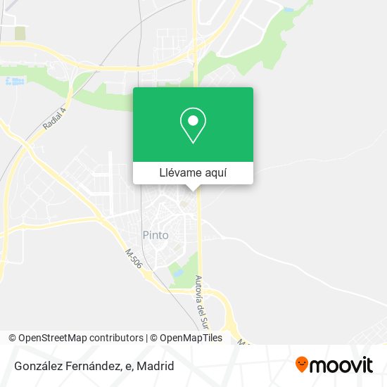 Mapa González Fernández, e