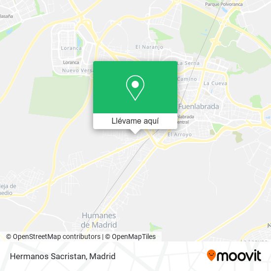 Mapa Hermanos Sacristan