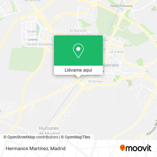 Mapa Hermanos Martínez