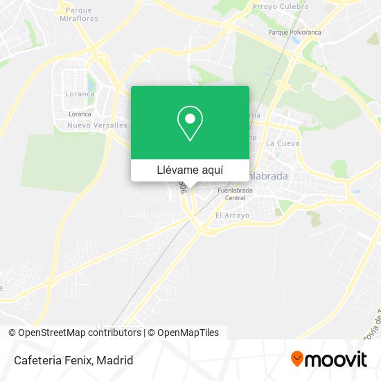 Mapa Cafeteria Fenix