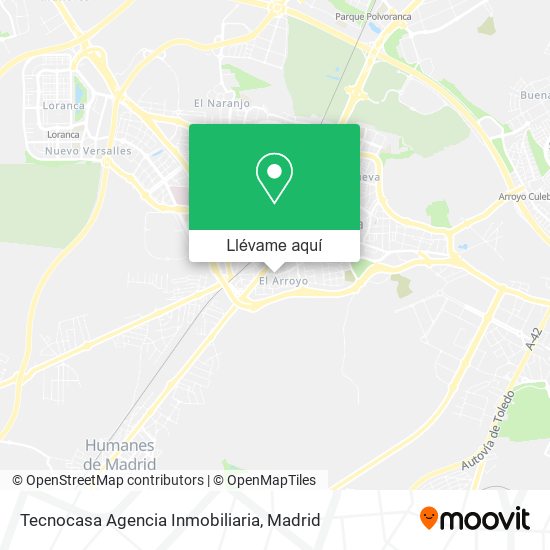 Mapa Tecnocasa Agencia Inmobiliaria