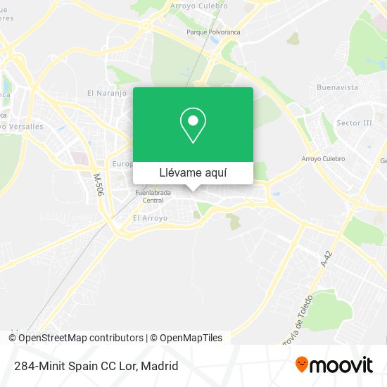 Mapa 284-Minit Spain CC Lor