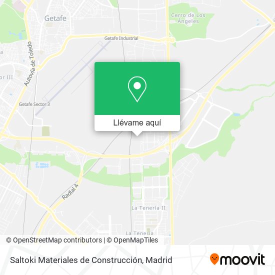 Mapa Saltoki Materiales de Construcción
